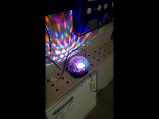 video part светодиодный диско шар magic ball usbbluetooth mp3 звуковая активация sex