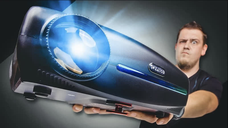 video проектор с алиэкспресс с реальным fullhd wzatco c2 sex