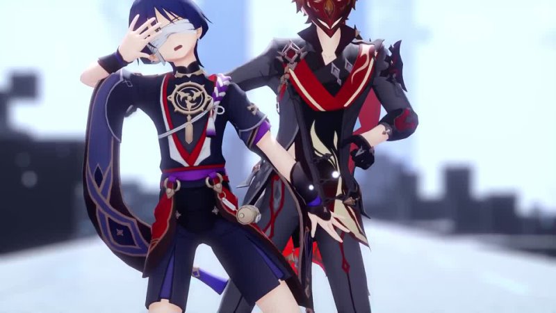 video genshin impact mmd тарталья и скарамучча 乱躁滅裂ガール sex