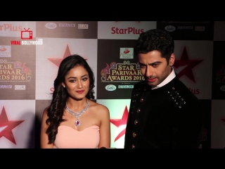 video harshad arora and tridha choudhury at star parivaar awards 2016 sex