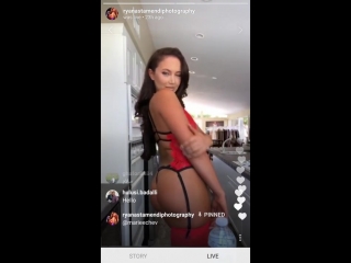 video french model elizabeth marie chevalier in red lingerie sex