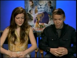 video georgie henley and will poulter interview sex