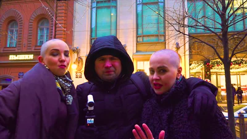 video гламурных телочек побрили налысо в центре питера sex