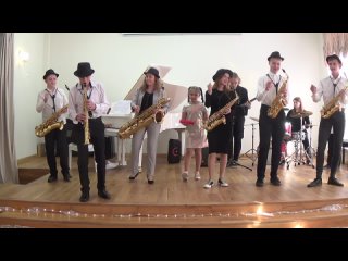 video эстрадно джазовый ансамбль sax time sex