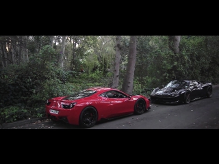 video horsing around in 2 ferrari 458s adv 1 wheels sex
