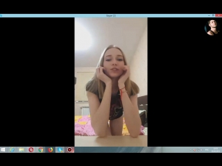 video stop развел по скайпу показала свои прелести киску писку грудь сиськи секс 88 sex