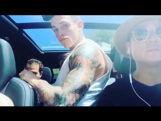 video first day of work on the public disturbance movie with the janoskians ft danielskip and beaupeterbrooks sex