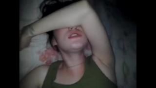 video emo slut creams on dick sex