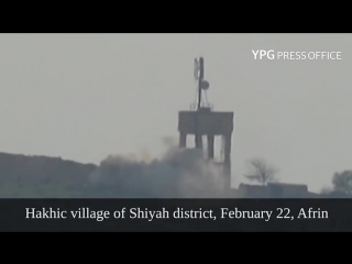 video сирия 23 02 2018 поражение здания с протурецкими боевиками расчетом птрк курдоврайон кантона африн sex