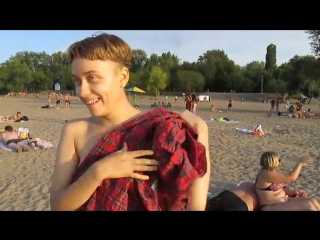 video кролик блэк переодевается на пляже sex