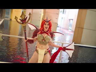 video chicago comic and entertainment expo 2015 чикагская выстаа комиксов и развлечений 2015 epic cosplay эпичный косплей sex