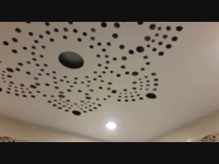 video резной натяжной потолок в ванной комнате sex