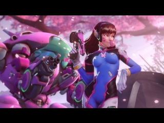 video overwatch dva animated short кинематографический трейлер sex