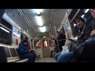 video пранк сочная попка в метро реакции людей sex