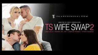 video vergin ts wife swap 2 обмен транс женами 2 korra del rio lena kelly janelle fennec ryder monroe sex
