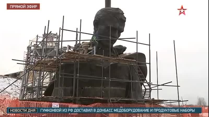 video подо ржевом началось сооружение памятника погибшим советским воинам sex