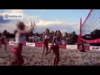 video юля бричковская финал чемпионата журнала maxim по пляжному волейболу 2012 sex