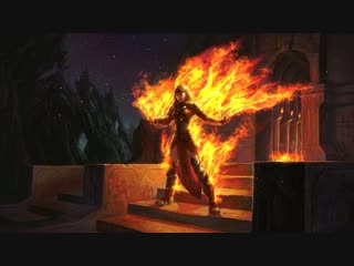 video magic the gathering chandra roaring flame sex