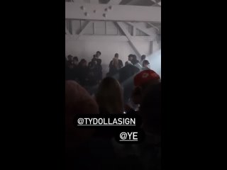 video ye и ty dolla ign на закрытом прослушивании альбома vultures 2 sex
