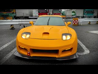 video rx 7 fd3s これぞ日本スポーツカー代表格 panspeed ワイドボディー 触れる部分多すぎ問題 マツダ sex