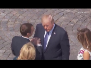 video бесконечное рукопожатие трампа и макрона sex