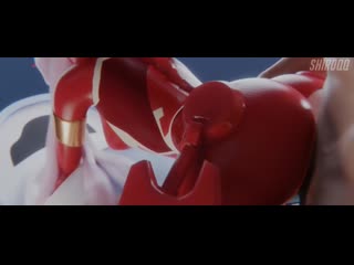 video zero two code 002 doggystyle latex stockings monster girl 3d sex porno hentai by shiroqq darling in the franxx sex