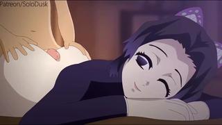 video shinobu kocho x tanjiro nsfw doggystyle buttjob 3d sex porno hentai by solodusk demon slayer kimetsu no yaiba sex