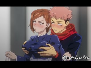 video nobara kugisaki tittyfuck paizuri doggystyle orgasm creampie 3d sex porno hentai by kokoborohen jujutsu kaisen sex