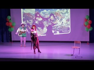 video венти и розария genshin impact sex