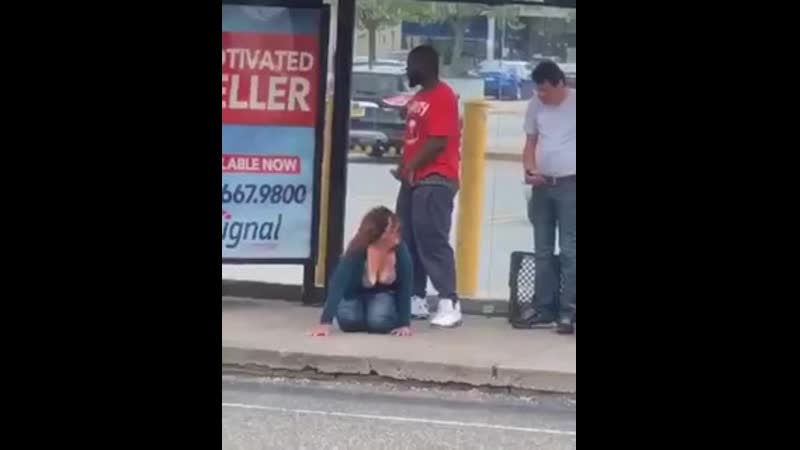 video в сша негр натянул пьяную тетку прямо на автобусной sex