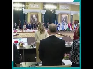 video встреча глав мид двадцатки началась с минуты молчания в память о жертвах землетрясении в турции и сирии мощные sex