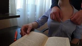 video трахнул ученицу училку выебал урок порно секс sex
