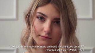 video русская стисняшка на своем первом кастинге eva elfie sex