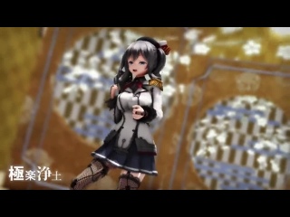 video mmd хентай танец стриптиз hentai dance gokuraku joudo sex