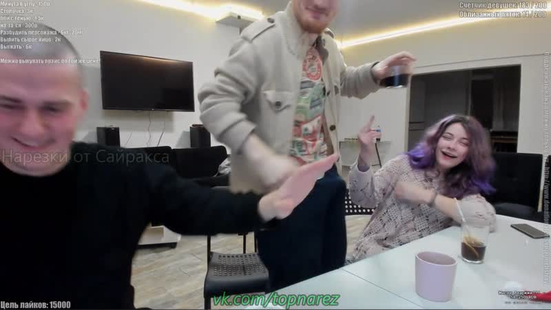 video стояк vjlinka после поцелуя с мальвиной sex