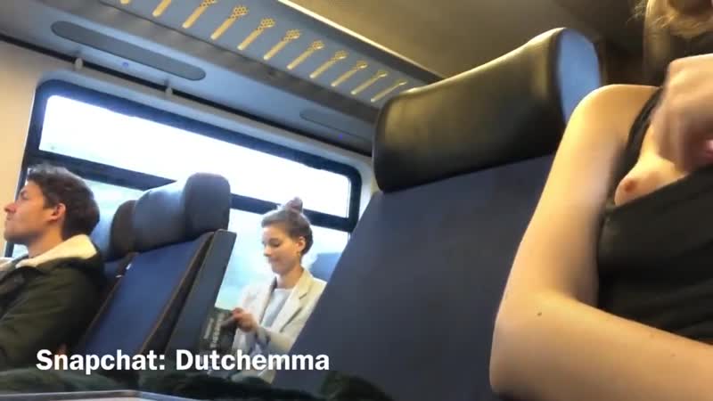 video девушка в электричке не скучает sex