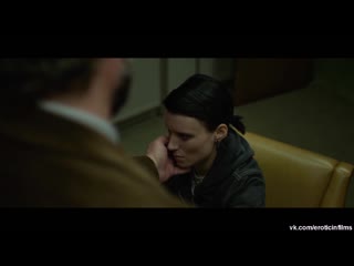 video девушка с татуироой дракона the girl with the dragon tattoo 2011 руни мара и йорик ван вагенинген минет sex