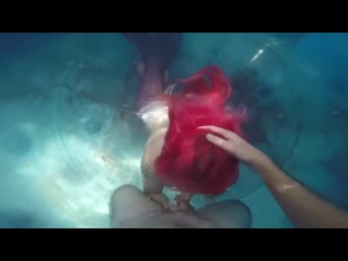 video в бассейне трахнул в рот русалку fucking in mouth woman fish кончил в рот русалке после сладкого минета sex