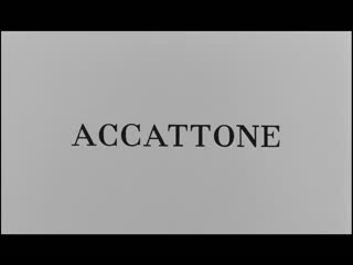 video аккаттоне accattone 1961 реж пьер паоло пазолини 1080p eng sub sex