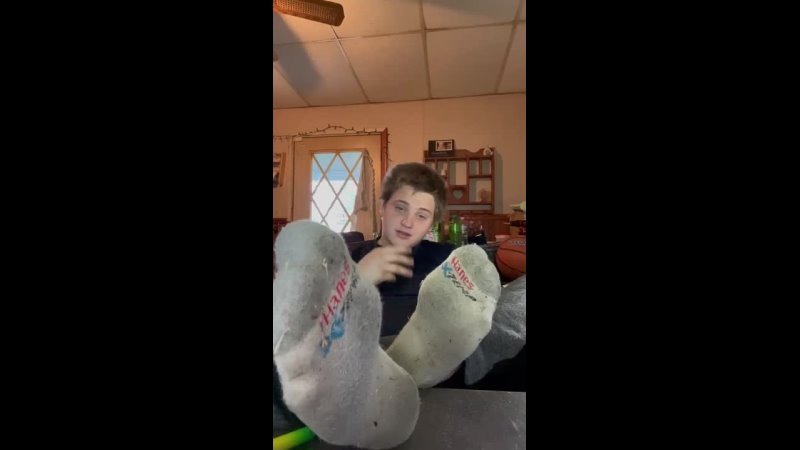 video sniff my stinky socks sex