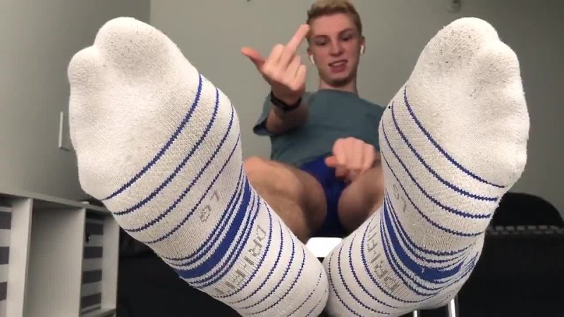 video sniff my stinky boy socks sex