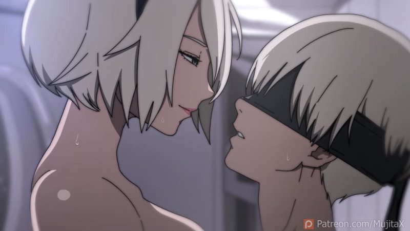 video good morning 9s nier automata 2b неир автомата neirauto 2б 9с animation anime porno 18 аниме анимация хентай sex sex