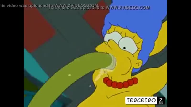 video пришельцы трахают мардж хентай симпсоны sex