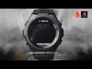 video мусульманские часы для молитвы с azan time x gear 3880 qibla compass и hijri alfajr наручные sex