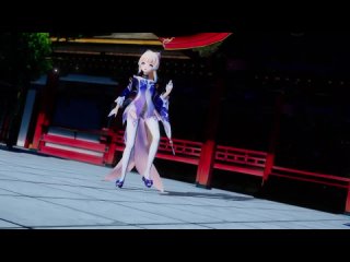 video 原神mmd珊瑚宮心海が魅せる極楽浄土 gokuraku jodo4k sex