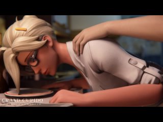 video овервотч 3д хентай анимация overwatch hentai porn 3d глубокий и жесткий секс пощады на кухне overwatch grand cupido sex