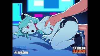 video cyberpunk edgerunners cyberpunk 2077 rebecca hentai хентай animation анимация 4k by suoiresnu sex