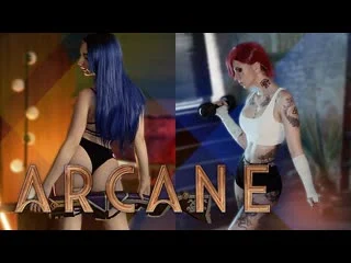 video vi and caitlyn arcane sexy cosplay music video league of legends sex