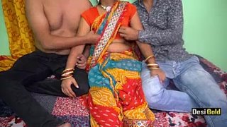 video indian wife gangbang with husband and his friend mp4 sex