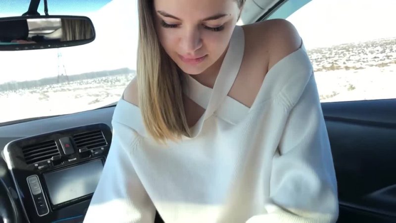video секс в машине в зимнем поле sex